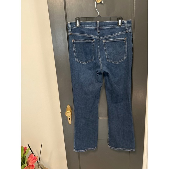 Madewell Denim Bootcut Jeans Dark Wash Comfort Stretch Womens Size - Picture 3 of 6